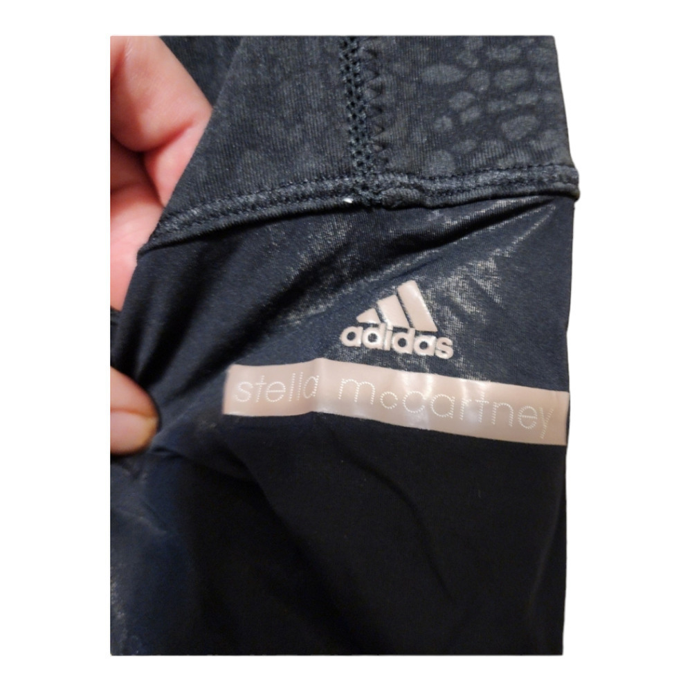 adidas by Stella McCartney Essentials 3/4 Starter Tights in Black size xs - Picture 4 of 8